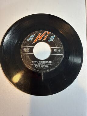 Willie Mitchell - Mercy, Mercy, Mercy/ Soul Serenade - Hi 45 RPM Record